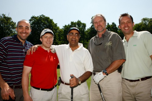 Government Services Minister Harinder S. Takhar and friends, photo Michael Willems
