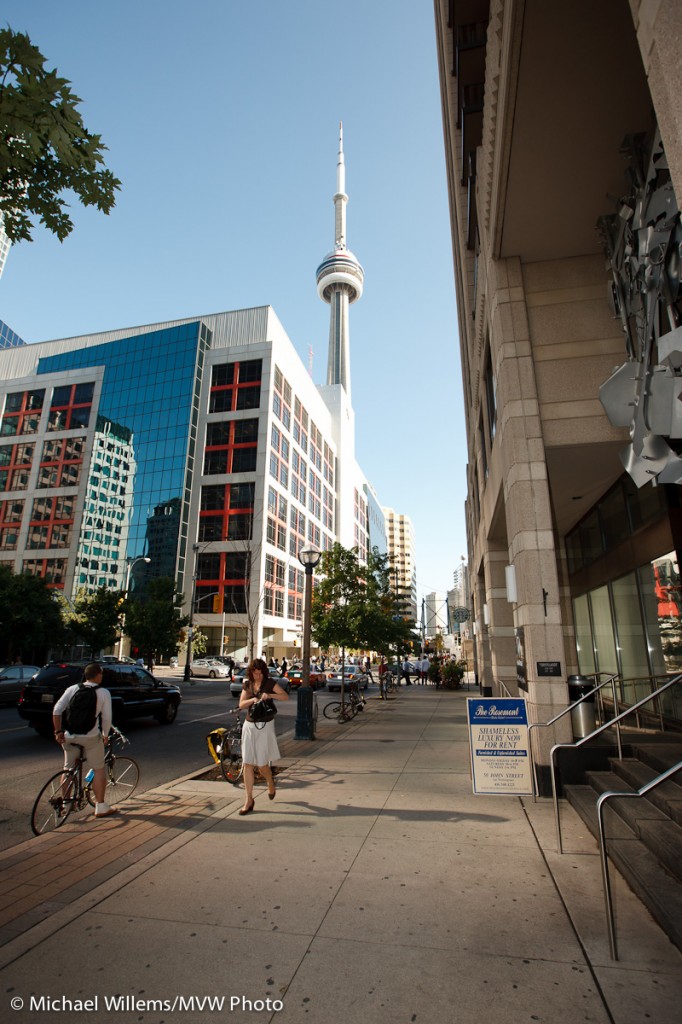Toronto Downtown Light, John Street, photo by Michael Willems