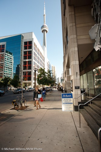 Toronto Downtown Light, John Street, photo by Michael Willems