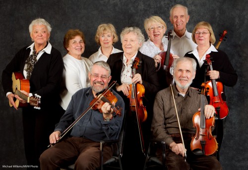 A group of fiddlers (Photo: Michael Willems) 