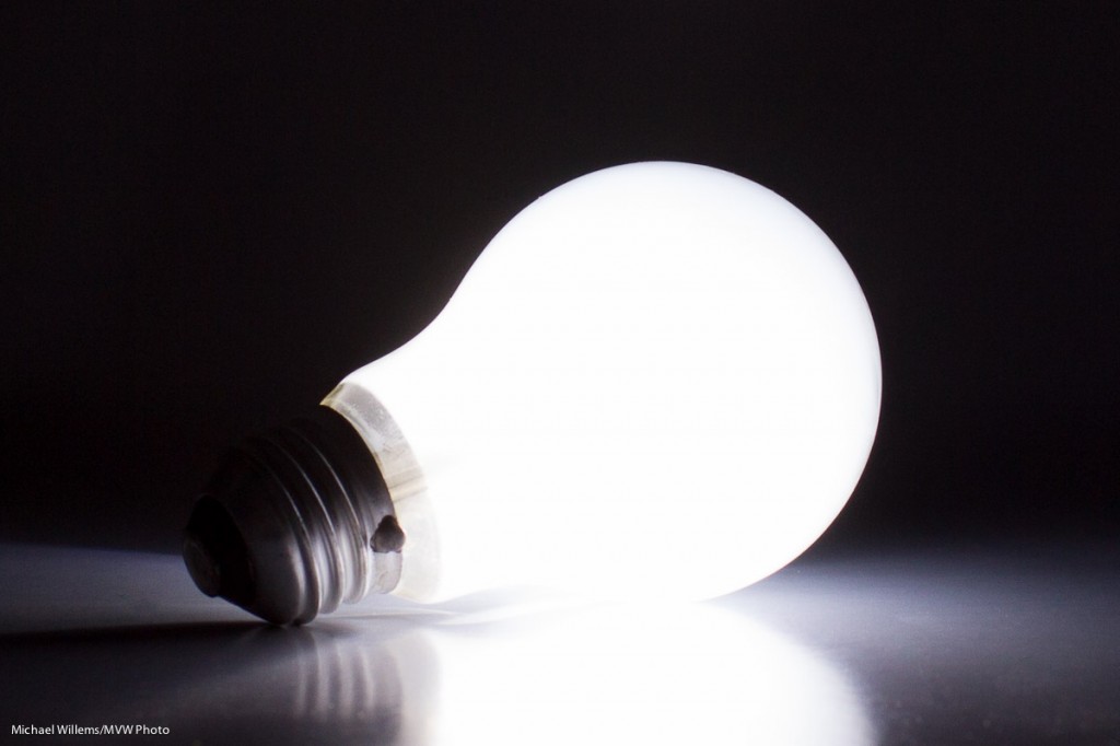 Light Bulb, photo by Michael Willems