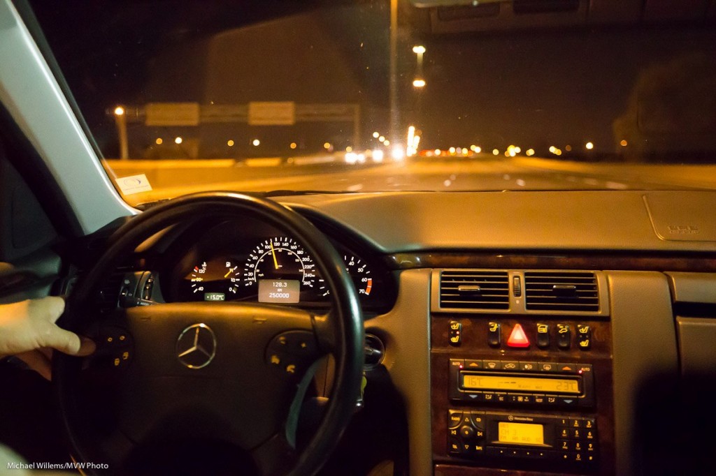 250,000km Mercedes, Photo Michael Willems