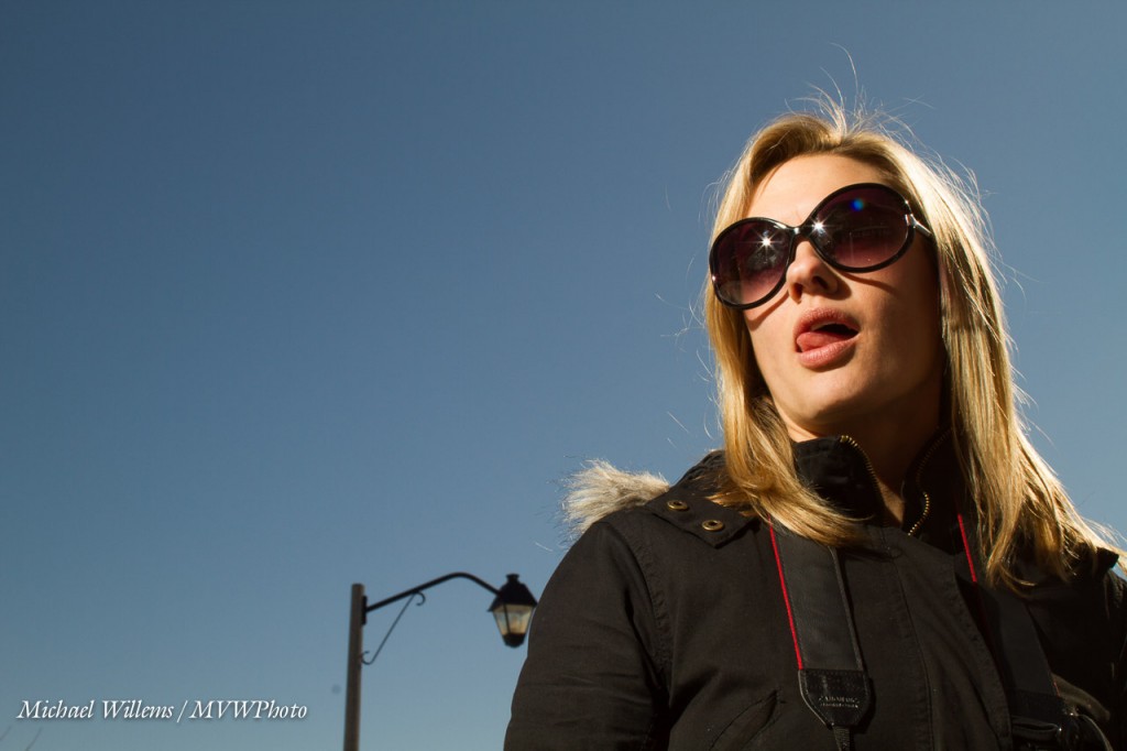 Pretty Student, Funny Face - photo by Michael Willems